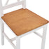 Maison Madeleine -  9 Piece Dining Set Pinewood White and Brown